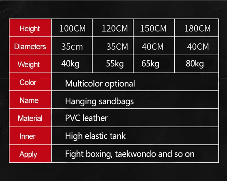 leather punching bag